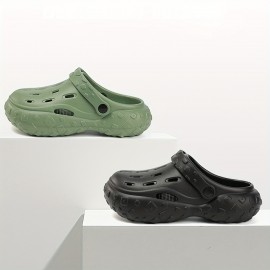 Kids' Lightweight Clogs-Unisex, Non-Slip Sole, Breathable Hollow Design-Comfy & Durable for Beach & Outdoor Play