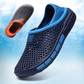 Summer Water Shoes With Good Drainage, Menâ€™s Outdoor Beach Water Sandals Slippers, Non-slip Light Sandals