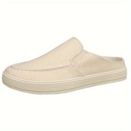 Men's Breathable Slip-On Mules, Lightweight Non-Slip Comfy Casual Shoes